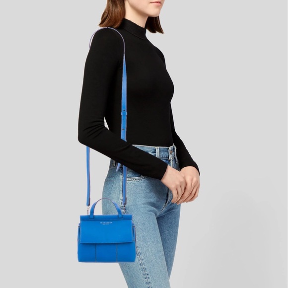 Tory Burch Block-T Mini Satchel - Picture 10 of 10